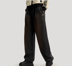 아디다스 우먼스 커브드 워싱 와이드 빈티지 팬츠 IA7518 IA7519