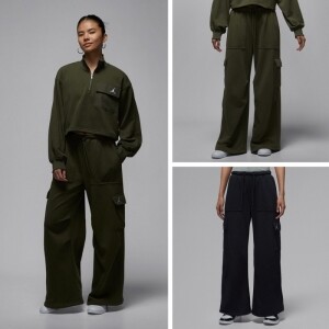 나이키 우먼스 조던 브루클린 플리스 카고 팬츠 트레이닝 바지 IF1061-010 325