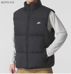 나이키 클럽 써마 핏 스포츠웨어 런닝화 맨즈 패딩 베스트 IB2978-010