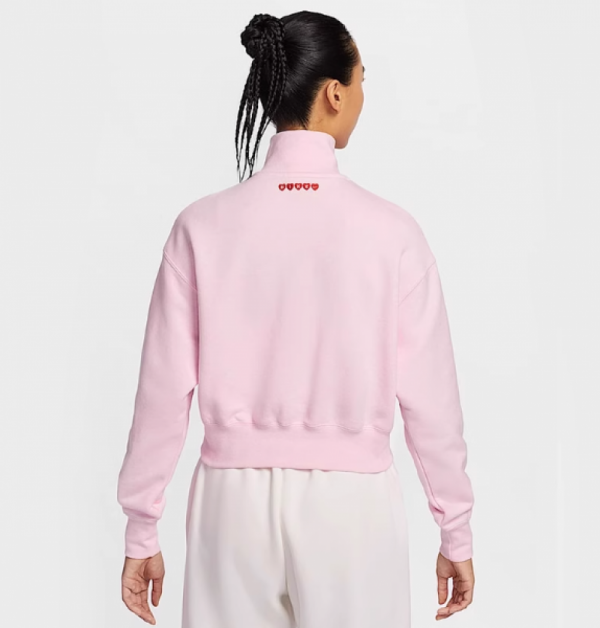 오픈마켓 우리들쇼핑,나이키 피닉스 플리스 하프집 크롭 우먼스 캐주얼화 스웻셔츠 HV8731-663