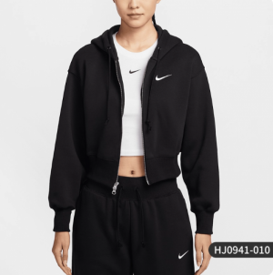 나이키 스포츠웨어 피닉스 플리스 우먼즈 크롭 후디 재켓 HJ0941-010