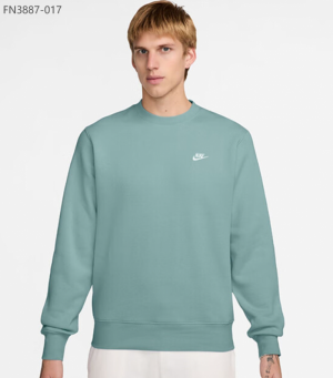 나이키 클럽 데일리 캐주얼 스트릿 기본 스웨트 맨즈 기모 맨투맨 FN3887-017