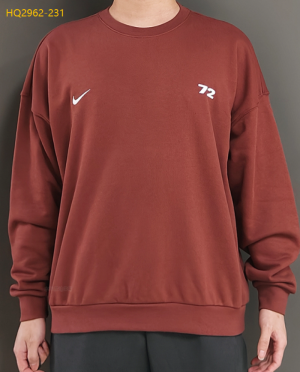 나이키 클럽 오버사이즈 트레이닝 긴팔 맨투맨 스웻 티셔츠 HQ2962-231