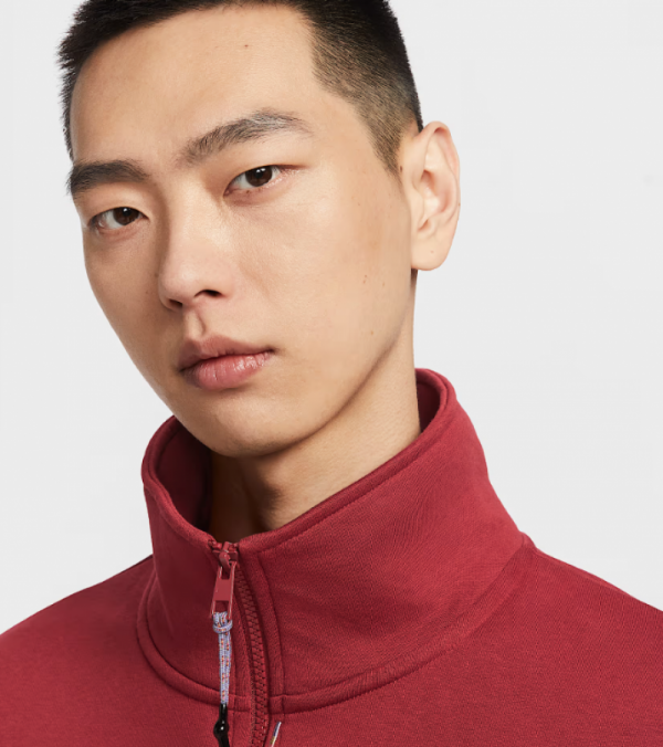 오픈마켓 우리들쇼핑,나이키 스포츠웨어 플리스 하프 캐주얼화 커플화 베이지 반집업 IQ3708-613