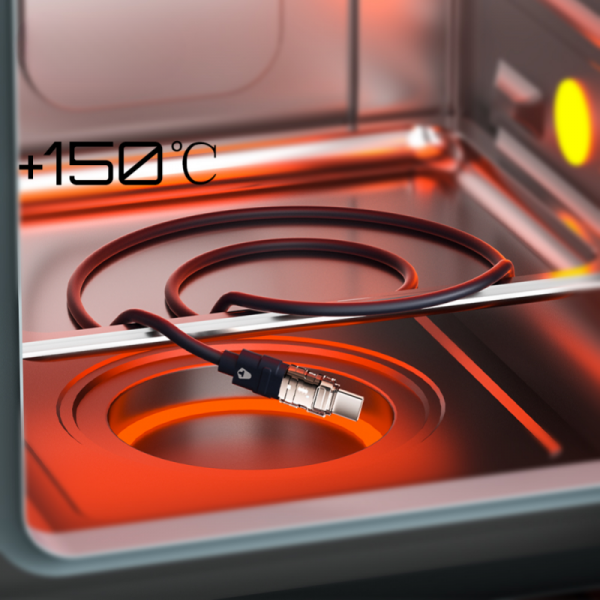 오픈마켓 우리들쇼핑,ATB 듀얼컬러 투명 실리콘 케이블 1.2m AI온도제어 480Mbps (C+8핀/C to C)