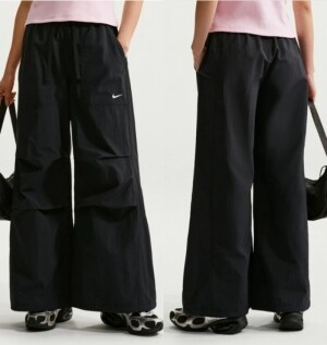 나이키 NIKE 스포츠웨어 우븐 여성 와이드핏 캐주얼 스트릿 팬츠 IR1639-010 043 286
