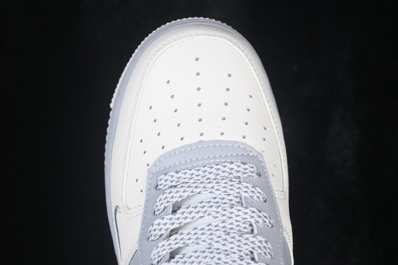 나이키 NIKE 에어포스1 로우 화이트 그레이 운동화 DN9688-142 상세 이미지 5