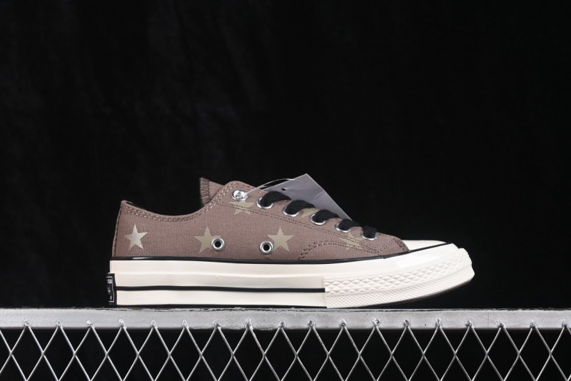 컨버스 CONVERSE 척테일러 70 스타 로우 브라운 스니커즈 A17819C 상세 이미지 1