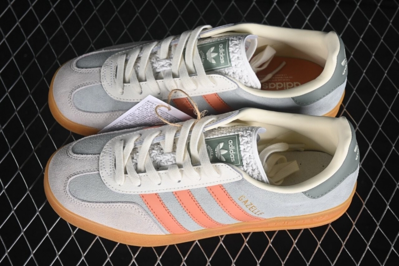 아디다스 ADIDAS 가젤 인도어 스웨이드 스니커즈 그레이 JQ0011 상세 이미지 4