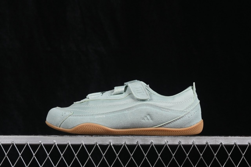 아디다스 ADIDAS 벨크로 스웨이드 로우 스니커즈 민트 LA5000 상세 이미지 1