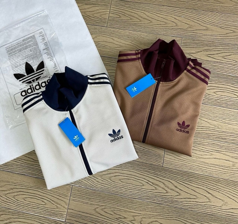 아디다스 ADIDAS 오리지널 삼선 트랙 자켓 남녀공용 화이트 상세 이미지 3