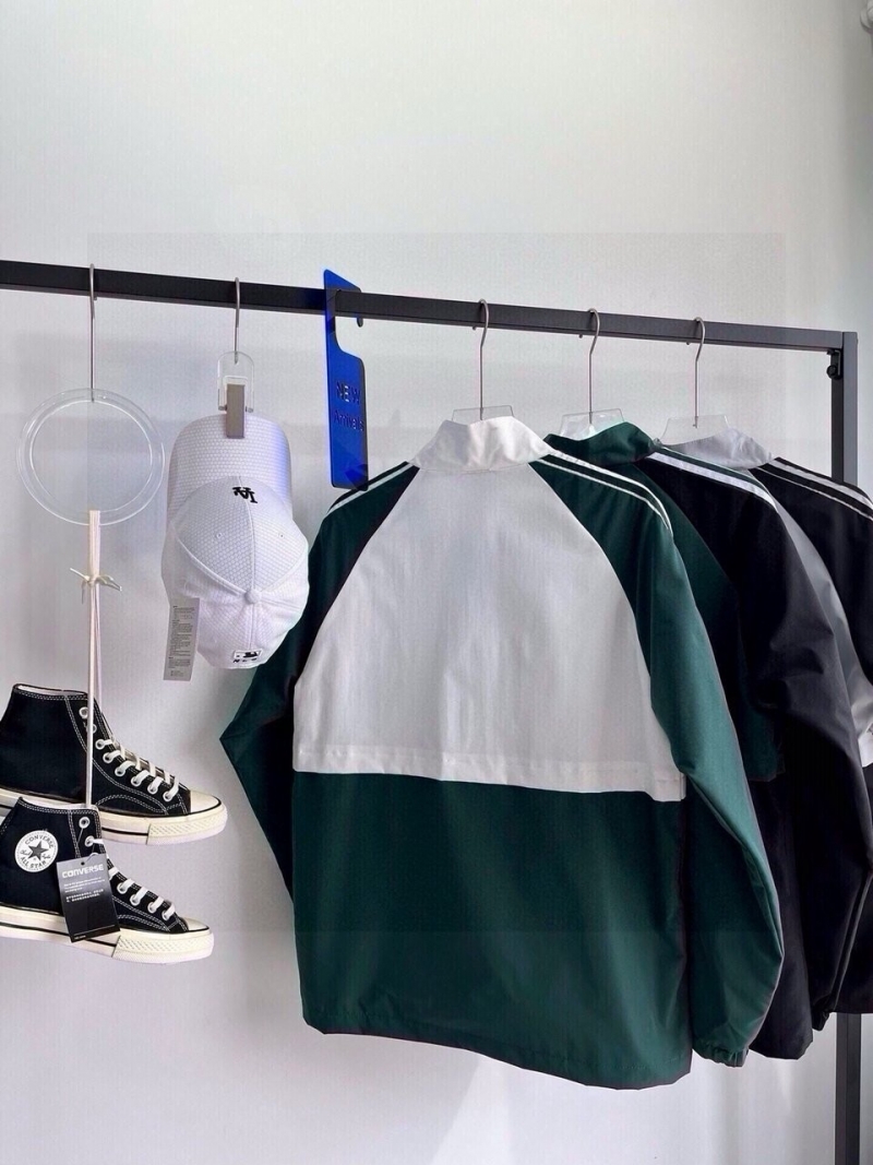 아디다스 ADIDAS 오리지널 우븐 트랙탑 컬러블록 재킷 상세 이미지 2
