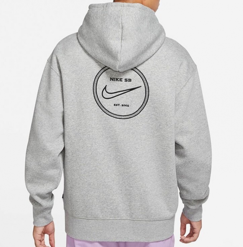 나이키 NIKE SB 에센셜 후드티 그레이 DA4265-063 상세 이미지 1