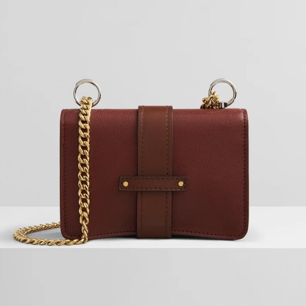 오픈마켓 우리들쇼핑,끌로에 에비 체인 미니백 CHC20SS207B7227S (세피아 브라운)