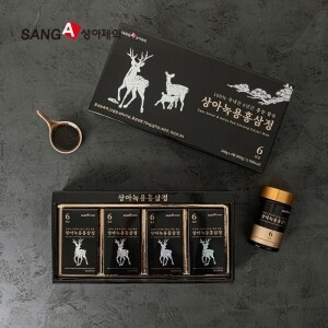 상아 녹용 홍삼정 240g x 4병 선물세트 +쇼핑백