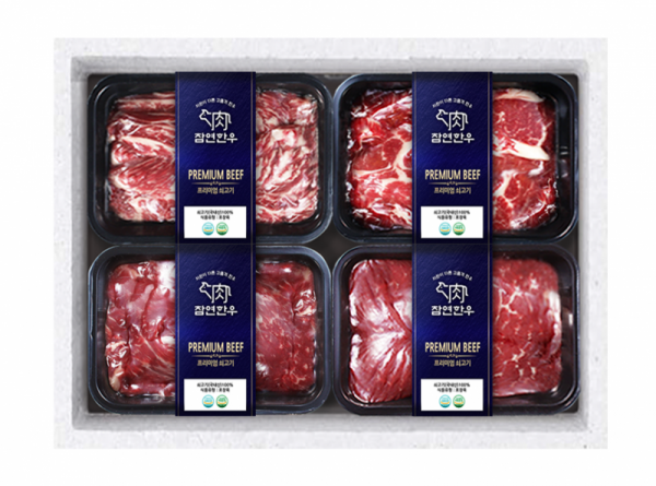 오픈마켓 우리들쇼핑,추석선물세트 참연한우 4호 1.6kg (등심400g,채끝400g,양지400g,불고기400g)