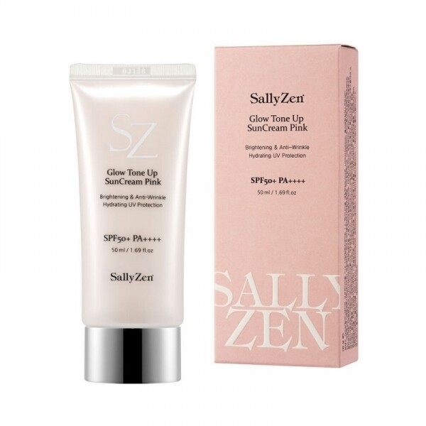 오픈마켓 우리들쇼핑,셀리젠 글로우 광채피부 톤업 백탁없는 에센스 선크림 50ml SPF50+PA++++