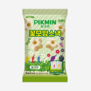 델토리 피크민 꽃모양스낵 밀크맛
