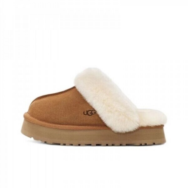 오픈마켓 우리들쇼핑,어그 디스케트 털슬리퍼 체스트넛 여자 양털 털신 실내화 신발 1122550-CHE