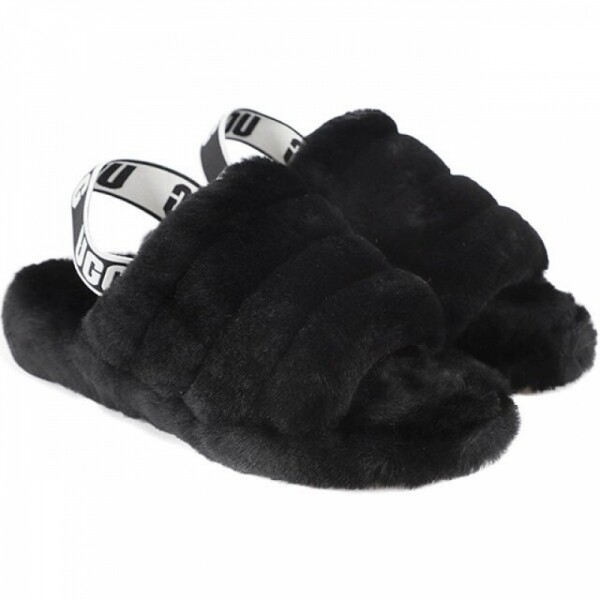 오픈마켓 우리들쇼핑,어그 여성 플러프 예 양털 슬라이드 1095119-BLK