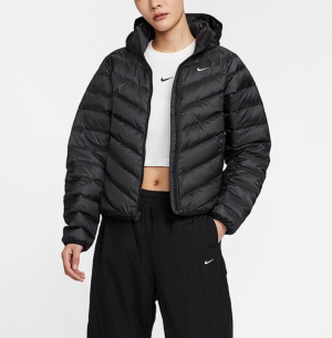 나이키 우먼스 윈드푸퍼 써마핏 후드 패딩 HV5106-010