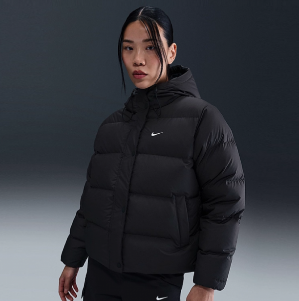 오픈마켓 우리들쇼핑,나이키 스포츠웨어 메트로 여성 써마핏 후드 다운 패딩 IH0728-010