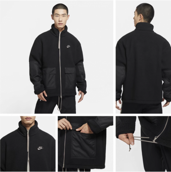 오픈마켓 우리들쇼핑,나이키 NIKE 맨즈 쉐르파 플리스 집업 자켓 DV8183-010 072 326