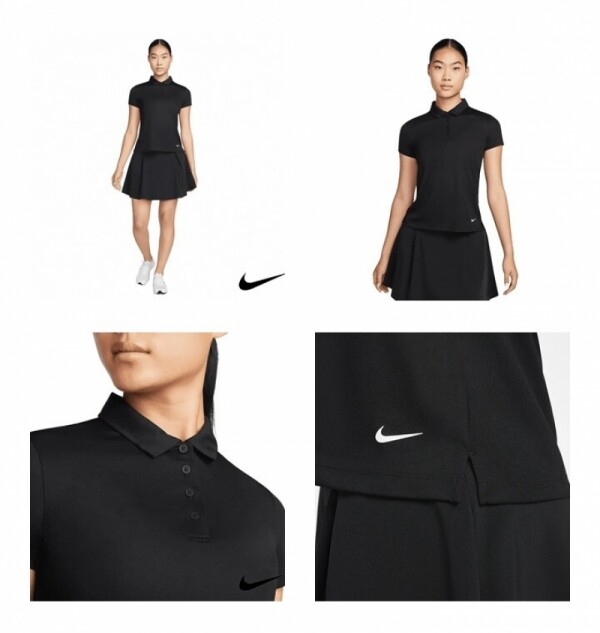 오픈마켓 우리들쇼핑,나이키 NIKE 우먼스 드라이핏 폴로 반팔 티셔츠 DH2310-010 100