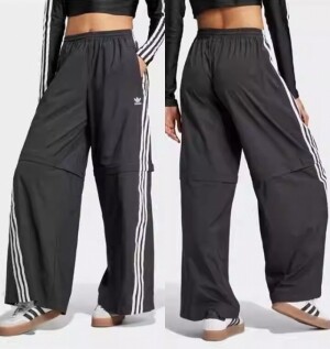 아디다스 ADIDAS 아딜레늄 오버핏 와이드 트랙 팬츠 JM9254