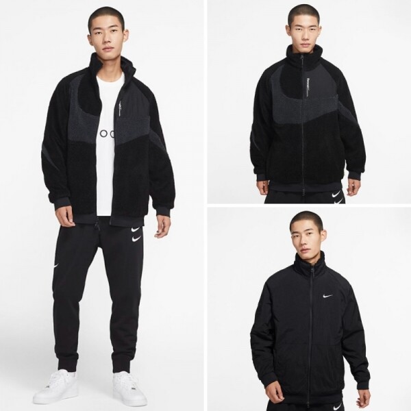 오픈마켓 우리들쇼핑,나이키 후리스 윈터 양털 플리스 양면 재킷 FB1910-010   FB1910-236  FB1910-133