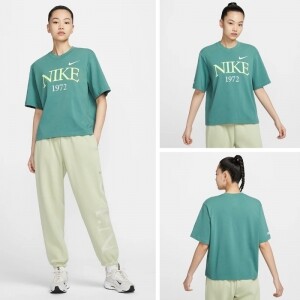 NIKE 여성 티셔츠 나이키 스포츠웨어 클래식 FQ6601-361 FQ6601-104 