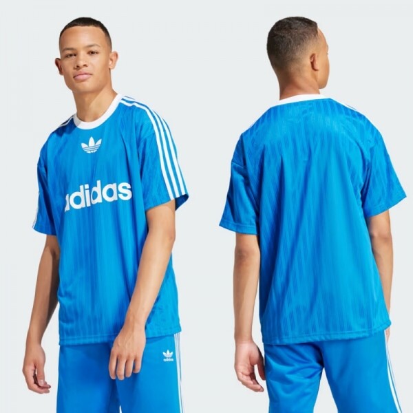 오픈마켓 우리들쇼핑,아디다스 아디컬러 반팔 폴리 티셔츠 블루 IM9456