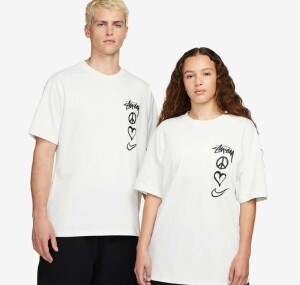 나이키 스투시 남녀공용 반소매 티셔츠 DM4943-121