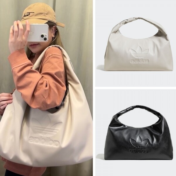 오픈마켓 우리들쇼핑,아디다스 우먼스 숄더백 레더 올웨이즈 보부상백 JE3209 JE3208