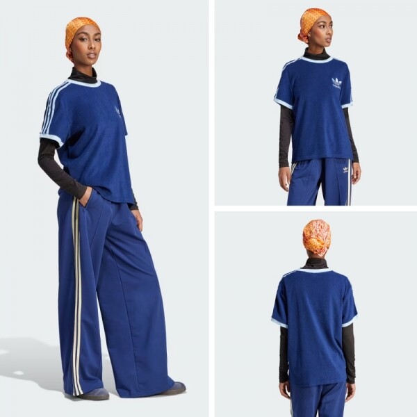 오픈마켓 우리들쇼핑,아디다스 테리 3 스트라이프 반팔티 블루 오리지널 네이비 IR7465