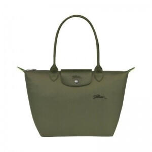 LONGCHAMP 롱샴 르 플리아쥬 그린 쇼퍼백 미디엄 L2605919479