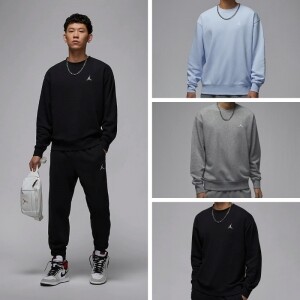 나이키 NIKE 조던 브루클린 플리스 크루 맨투맨 FV7296-010 091 407
