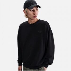 나이키 클럽 남성 오버사이즈 크루 스웨트셔츠 맨투맨 캐주얼 티셔츠 IB8360-010 063 229