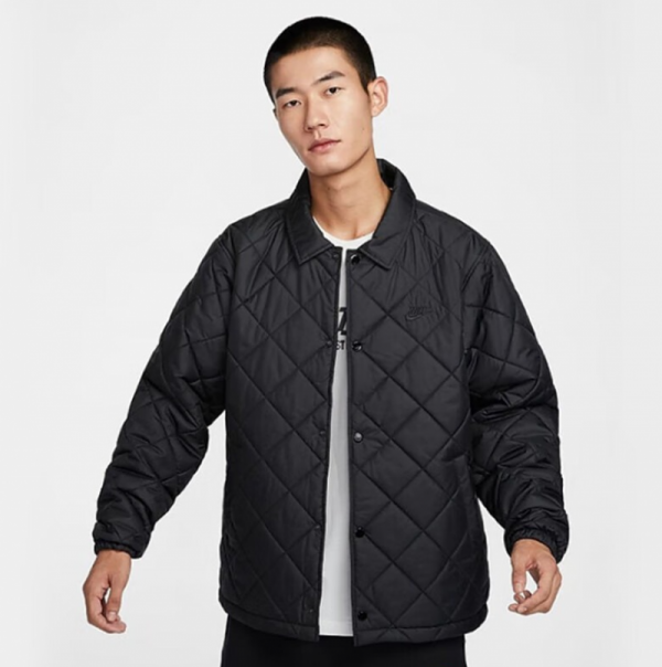 오픈마켓 우리들쇼핑,나이키 클럽 퀼팅 써마핏 경량 패딩 자켓 깔깔이 블랙남성용 FZ0635-010