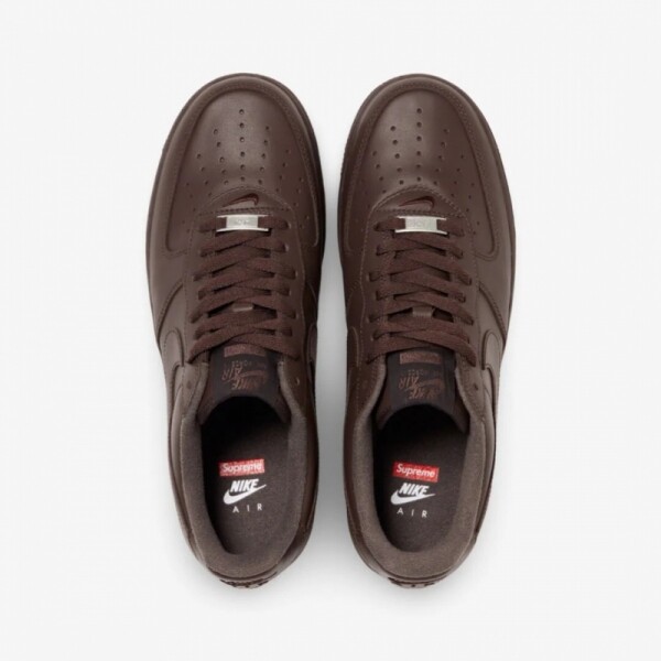 오픈마켓 우리들쇼핑,나이키 x 슈프림 에어포스 1 로우 바로크 커플화 운동화 브라운 CU9225-200