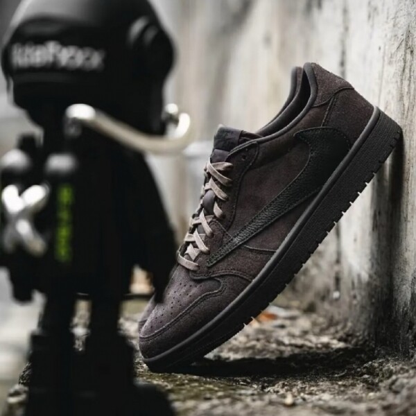 오픈마켓 우리들쇼핑,나이키 에어조던 1 로우 트래비스 스캇 커플화 벨벳 브라운 다크 모카 DM7866-202
