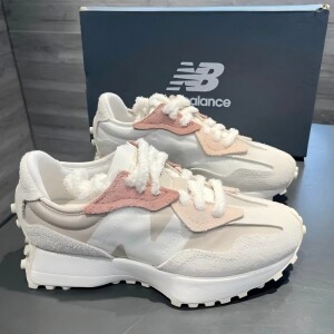 뉴발란스 327 스니커즈 커플화 운동화 아이보리 화이트 씨 솔트 U327WTL
