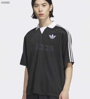 아디다스 칼라드 골리 탑 우먼스 반팔 져지 티셔츠 블랙 JX8980