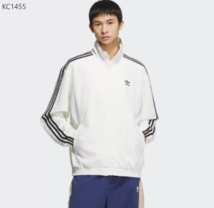 아디다스 오리지널 아디컬러 파이어버드 우븐 맨즈 집업 자켓 화이트 KC1455