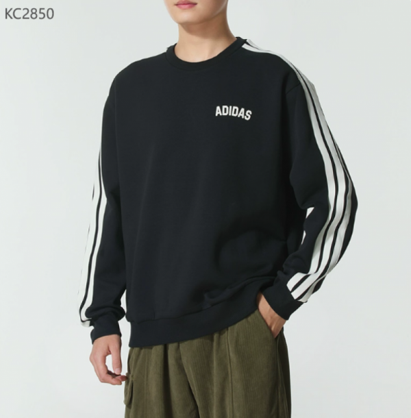 오픈마켓 우리들쇼핑,아디다스 스포츠화 라운드넥 캐주얼 맨즈 맨투맨 KC2850