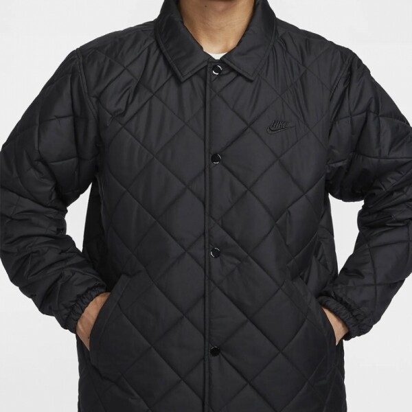 오픈마켓 우리들쇼핑,나이키 클럽 퀼팅 써마핏 경량 캐주얼화 커플화 패딩 자켓 블랙 FZ0635-010