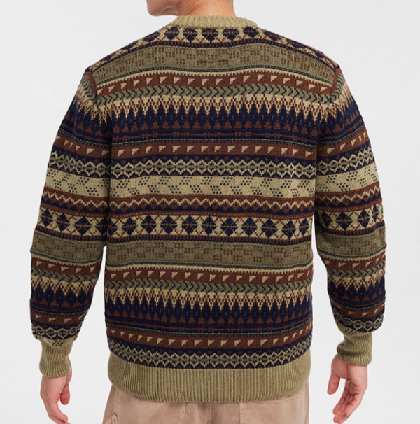 오픈마켓 우리들쇼핑,나이키 페어 아일 크루 스우시 니트 스웨터 오어 우드 브라운 FZ0126-276