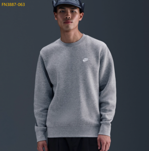 나이키 클럽 플리스 크루 런닝화 맨즈 기모 맨투맨 FN3887-063