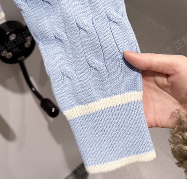 오픈마켓 우리들쇼핑,아디다스 꽈배기 카라 우먼스 니트 가디건 스카이 블루 JM8018