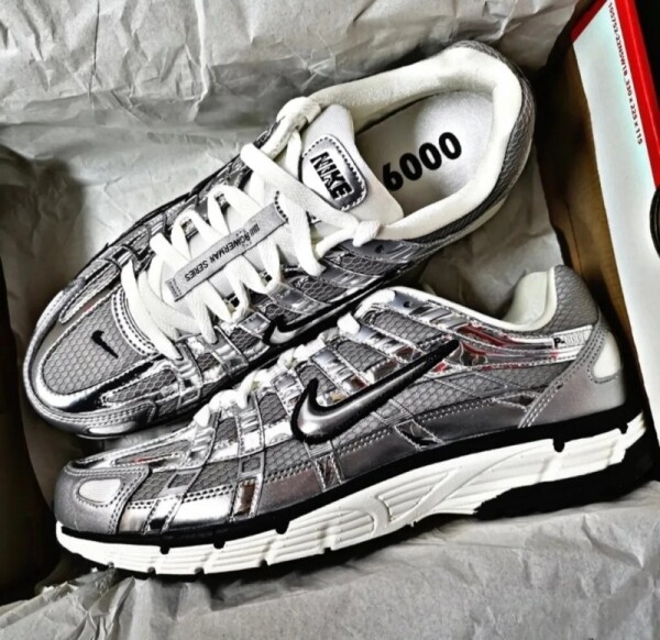 오픈마켓 우리들쇼핑,나이키 P-6000 스니커즈 커플화 메탈릭 실버 운동화 CN0149-001